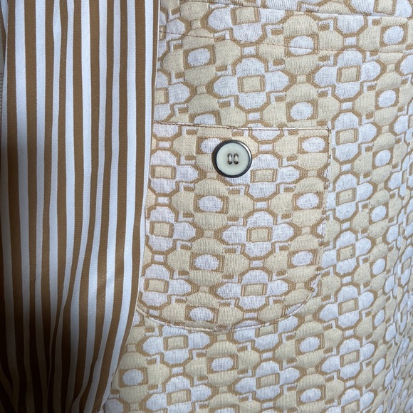 1960s Vintage Daisy Print Pinafore Dress - Picture 4 of 7